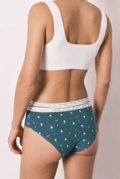 Pack de 7 cuecas culotte estampado Hello Kitty em algodão