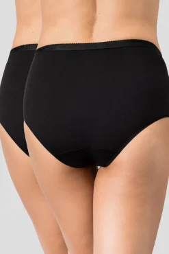 Pack de 2 cuecas Midi de algodão orgânico