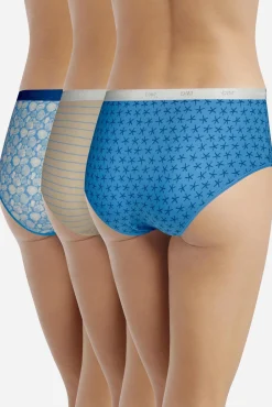 Pack de 3 culottes estampadas