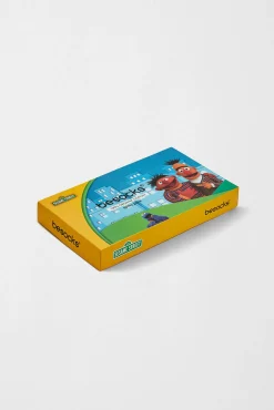 Pack de 3 meias Rua Sésamo em algodão orgânico