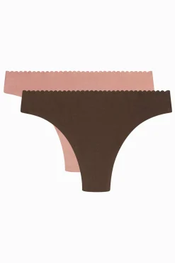 Pack de 2 tangas sem costura