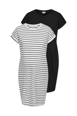Pack de 2 vestidos curtos maternity