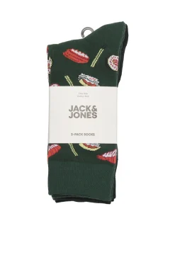 Pack 3 meias estampadas