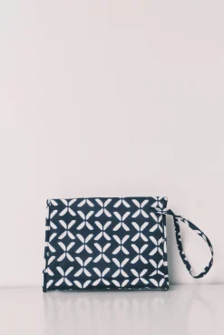 Pack 2 nécessaires estampado azul