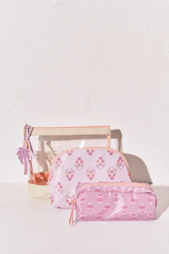 Pack 3 nécessaires transparentes e estampadas