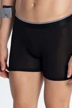Pacote 2 boxers bambu elástico