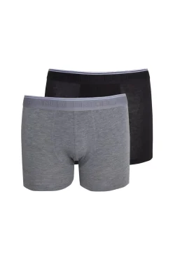 Pacote 2 boxers bambu elástico