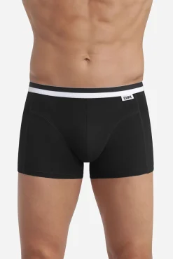 Pacote com 3 boxers de algodão elástico