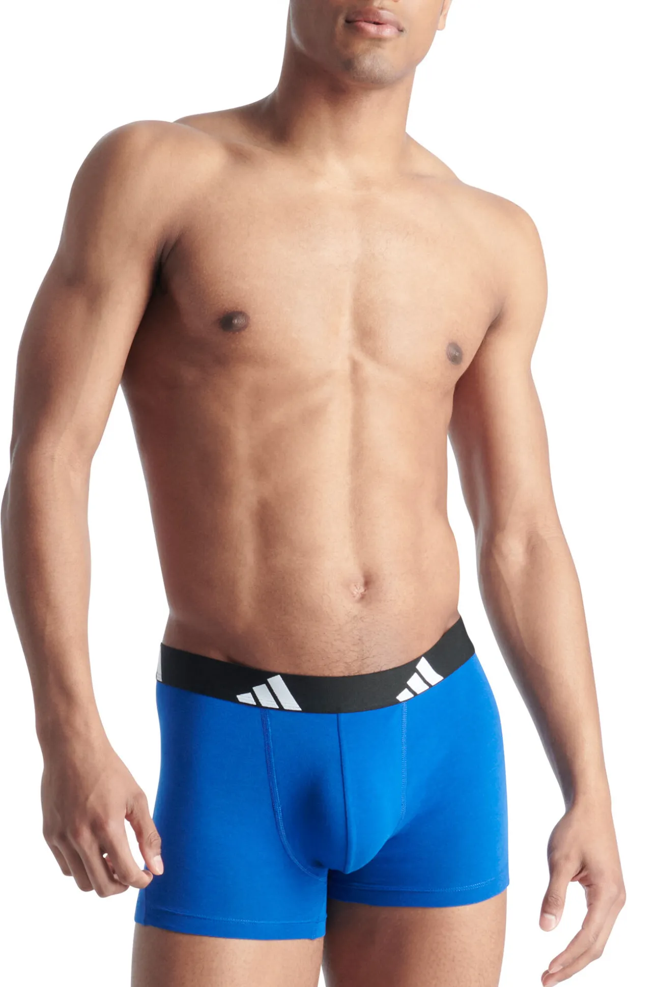 Pacote com 3 boxers de algodão Active Flex