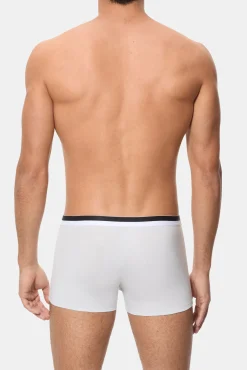 Pacote com 2 boxers de algodão elástico