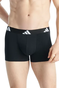 Pacote com 3 boxers de algodão Active Flex