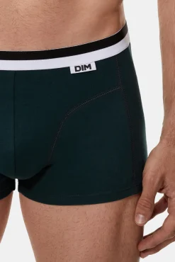 Pacote de 2 boxers masculinos de algodão elástico