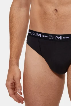 Pacote de 3 cuecas masculinas de algodão elástico