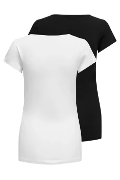 Pacote com 2 camisetas de maternity