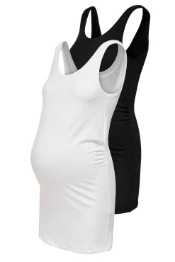 Pacote de 2 blusas mangas para maternity