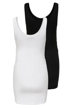Pacote de 2 blusas mangas para maternity