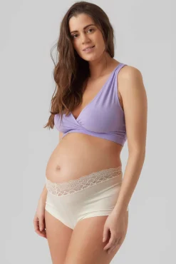 Pacote de calcinhas maternity tencel