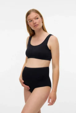 Pacote de cuequinhas de maternity de cintura alta