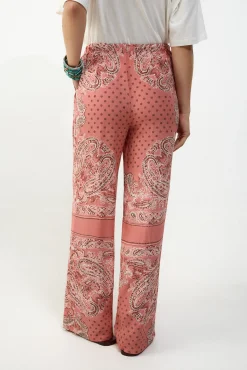 Pantalón fluido estampado