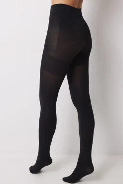 Panty modelador preto 90 DEN