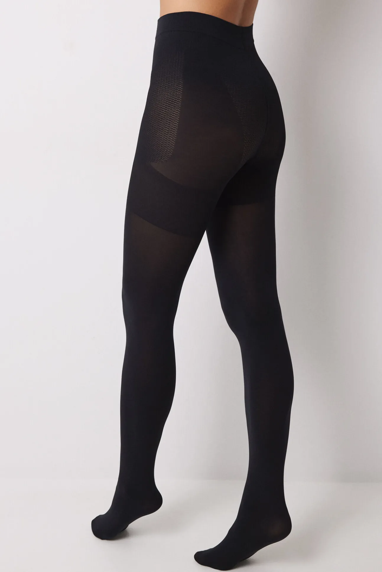 Panty modelador preto 90 DEN