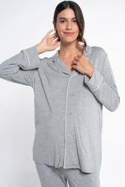 Pijama Camisa Manga Comprida