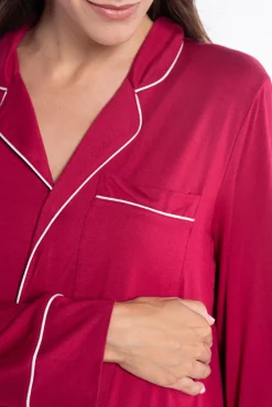 Pijama camiseiro manga