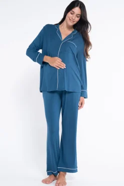 Pijama camiseiro manga
