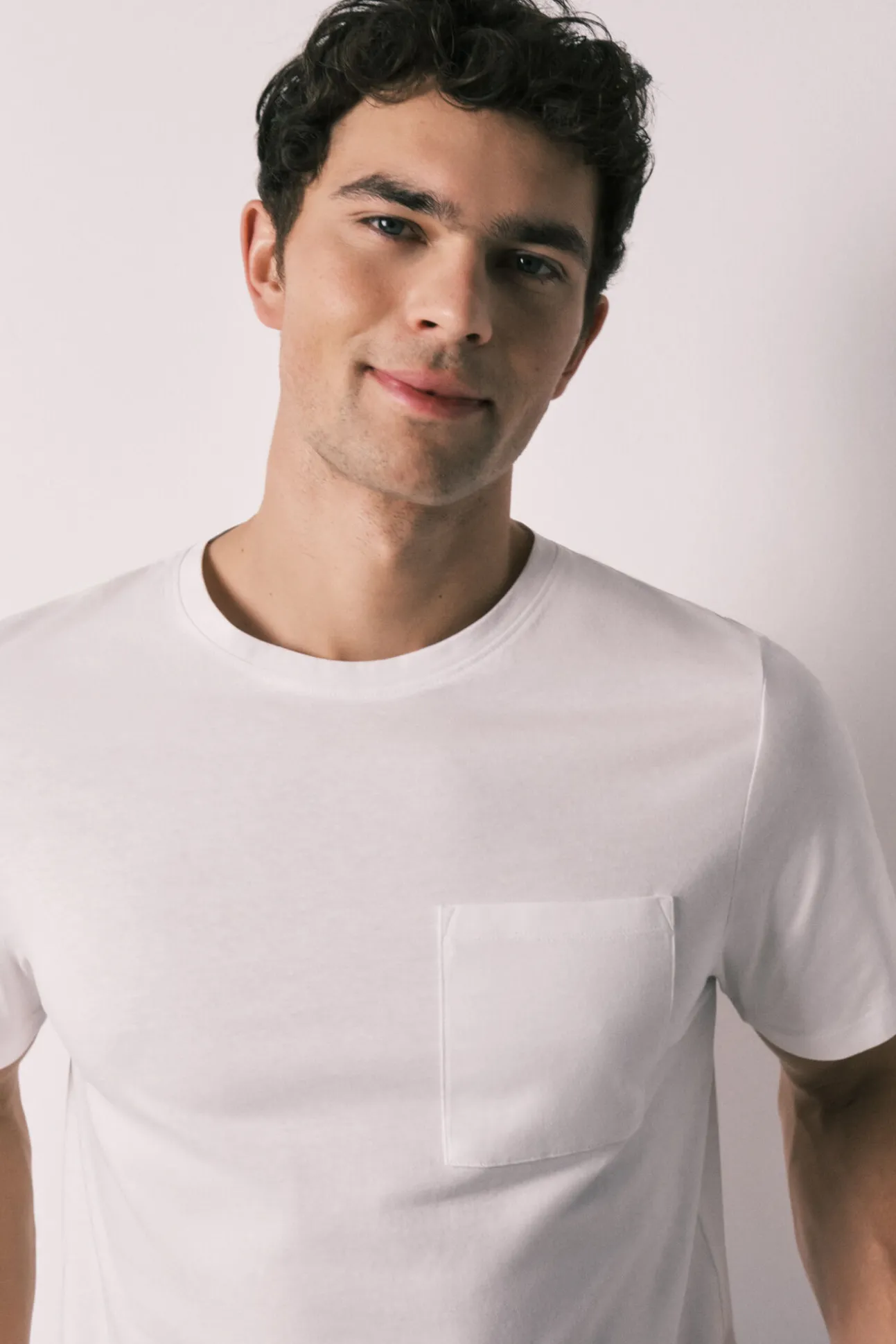 Pijama curto de homem em algodão Family Collection
