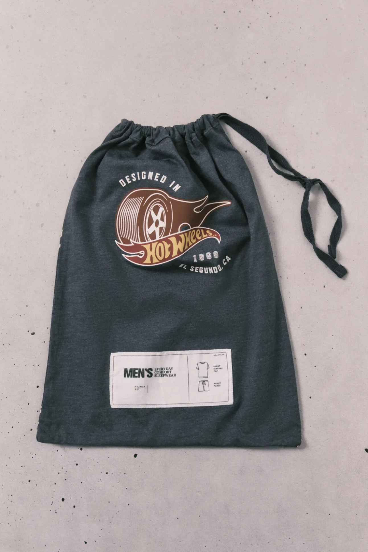 Pijama curto de homem em algodão Hotwheels
