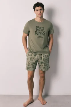 Pijama curto de homem em algodão LORD OF THE RINGS