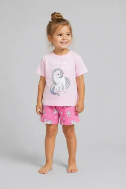 Pijama curto de menina