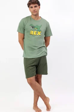 Pijama curto dino Rex Toy Story