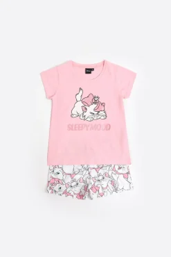 Pijama curto Marie Aristogatos