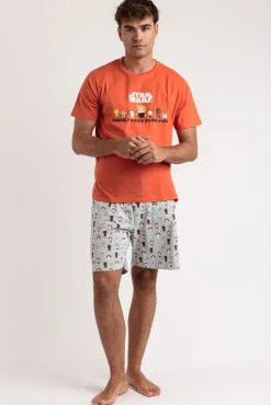 Pijama curto pixel Star Wars