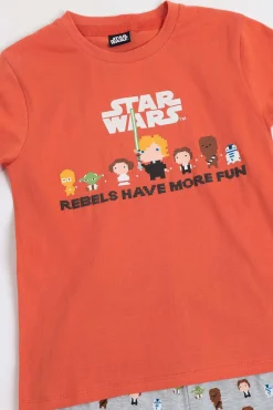 Pijama curto pixel Star Wars