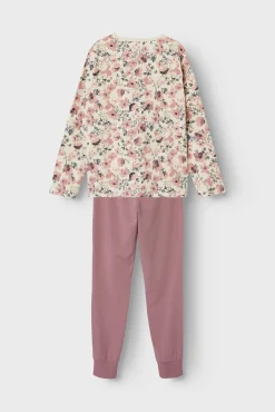 Pijama de flores para menina