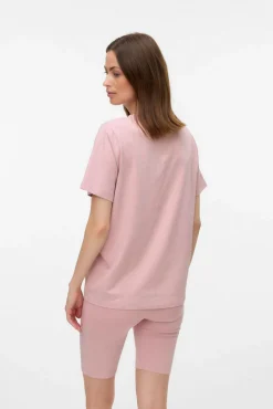 Pijama manga curta maternidade e amamentação