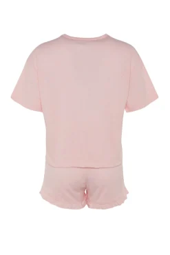 Pijama regular em algodão