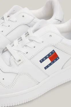 Plataforma de cesta feminina Tommy Jeans com bandeira