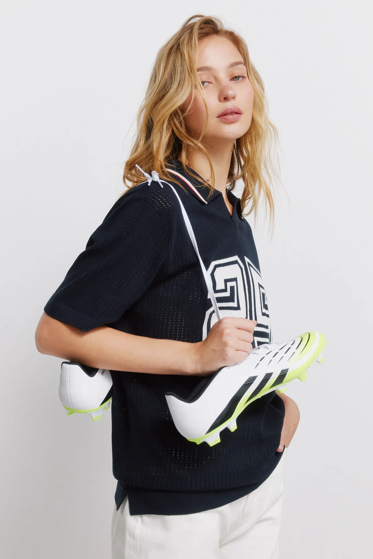 Polo sport jacquard