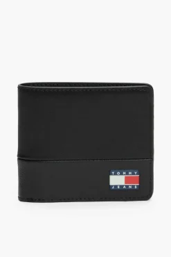 Porta-cartões Tommy Jeans preto