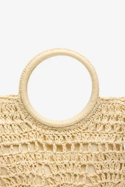POUCH de RÁFIA TRANÇADA