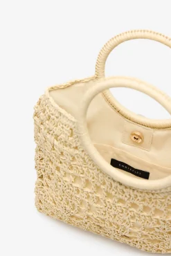 POUCH de RÁFIA TRANÇADA