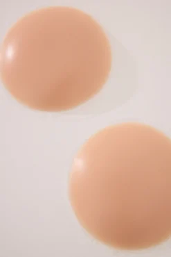 Protetores de mamilo de silicone nude