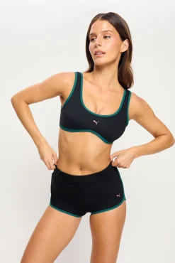 Puma Short Banho Menstrual Fluxo Super Black