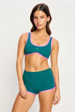 Puma Short Banho Menstrual Fluxo Super Green