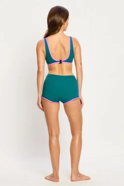 Puma Short Banho Menstrual Fluxo Super Green