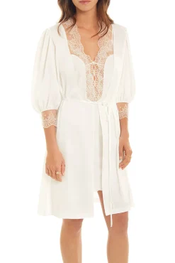 Robe curta em crepe noa