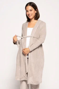 Robe de velour maternity